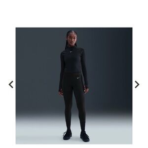 Nike Black Long Sleeve Top